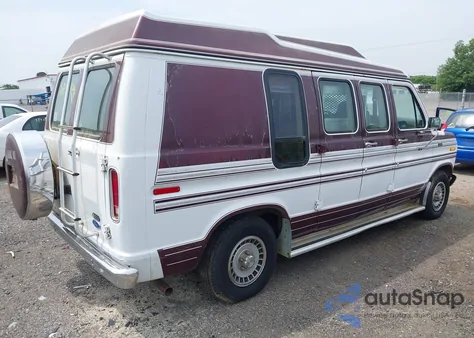 1991 Ford Econoline E150 Van from USA, damaged, VIN 1FDEE14N6MHA13731